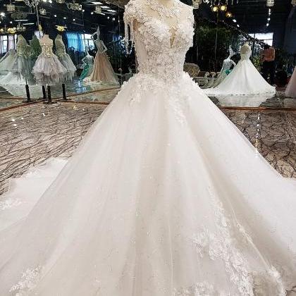 Luxury Ball Gown Wedding Dresses Cr..