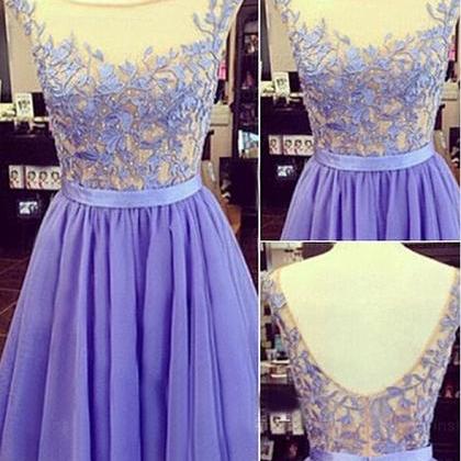 Charming Tulle And Appliques Short ..