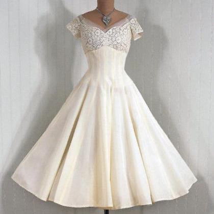 1950s Vintage Prom Dresses, Mini Short Homcoming..
