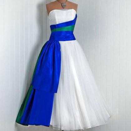 1950s Vintage Ball Gown Homecoming Dresses..