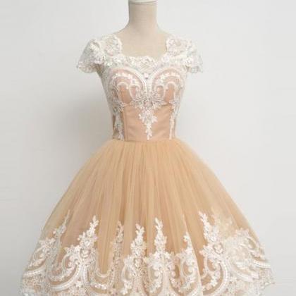 1950s Vintage Ball Gown Homecoming Dresses Cap..