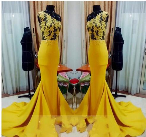 yellow dress 2018