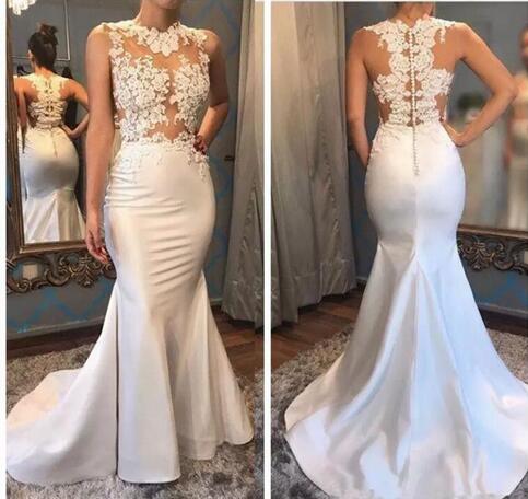Beach Wedding Dresses with Off the Shoulder Coverage