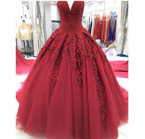 Red Sweet 16 Dress