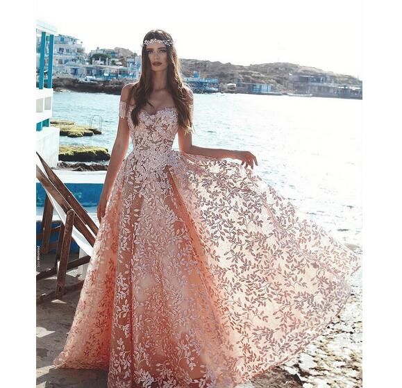 light pink prom dresses 2019