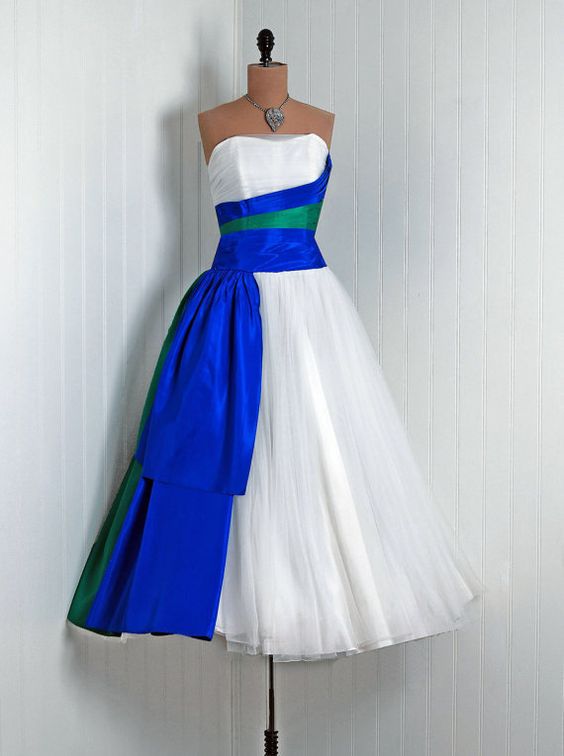 1950s Vintage Ball Gown Homecoming Dresses Strapless Mini Short Cocktail Dress Party Gowns Prom Dress