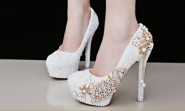 diamond bridal shoes