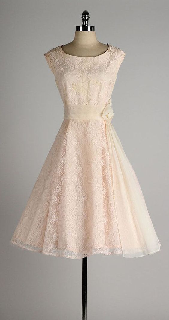 1950s Vintage Prom Dress Lace Gowns Mini Short Homecoming 1950s Vintage Prom Dress Lace Gowns Mini Short Homecoming
