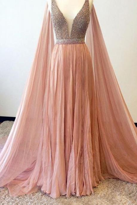  Stunning Prom Dress blush pink prom gowns long evening gowns for teens