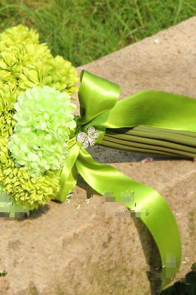 New Arrival Wedding Bouquet Handmade Flowers Light Green Bridal Bouquet Wedding bouquets