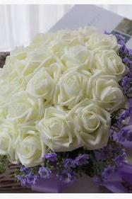 New Arrival Wedding Bouquet Handmade Flowers White Rose Bridal Bouquet Wedding bouquets