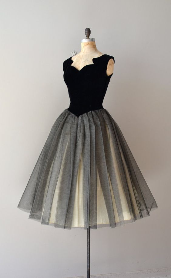 1950S A Line Vintage Prom Dresses Sleeveless Mini Short Homecoming ...